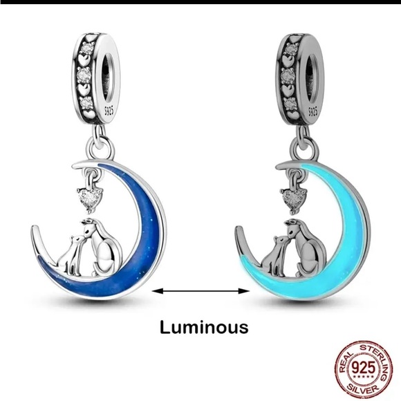 3/$30 Glow in the dark charm. NOT BRANDED. Fits Pandora style bracelets. - Picture 1 of 2